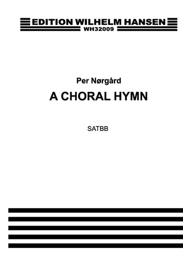 A Choral Hymn